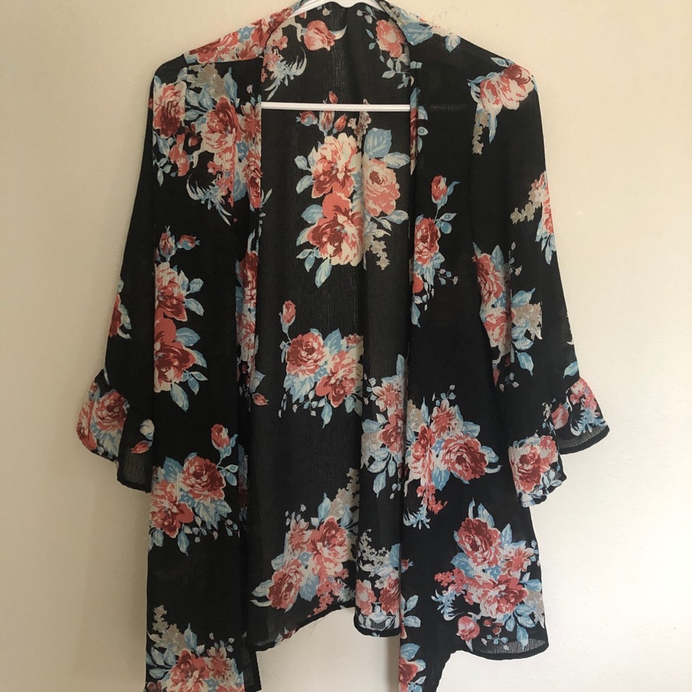 **SOLD** Spoiled Floral Kimono